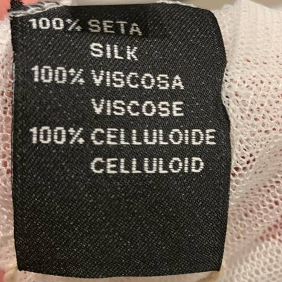 SATINE Label Italian Silk Sheer Mesh Slip Coverup - Picture 7 of 7